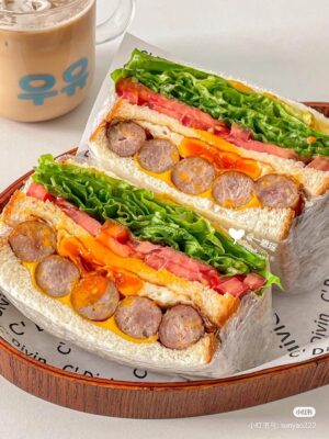 bánh mì kẹp sandwich